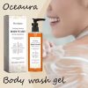 Ouhoe Body Oil Curve Lifting Deep Hydration Buttock Slimming Care Oil Herbal-Infused Formula Elasticity Restoration Skincare Oil