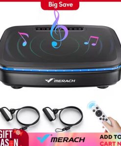 2000W Vibration Platform Whole Body Massager Fitness Machine Exercise Training