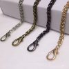 110cm Aluminium Chain Fashion Style With Stainless Lobster Clasp Golden Bag Chain For Diy Bag Accessories Bag Strap Replacement