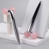 Cervical Neck Massager, Manual Neck Clamp Multifunctional Kneading Roller 6-Ball Shoulder And Neck Relaxation Massager