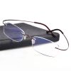Rimless Titanium Eyeglasses Frames Men Flexible Optical Frame Prescription Spectacle Frameless Glasses Women Eye glasses