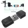 U55C USB Bluetooth-compatible5.1 Adapter Transmitter Receiver Adaptador BT5.1 Wireless Earphone Music TF Adapter 3.5mm