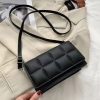 New Fashion Women's Shoulder Bag Simple Chain Texture Small Square Bag Light Luxury Party Crossbody Bag Purses and Handbags