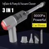 Icanzuo Cordless Air Duster Electric Air Blower Computer Keyboard Cleaning,Rechargeable Handheld Computer Duster Cleaner