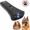 New Ultrasonic Dog Repeller Dual Speaker Portable Dog Trainer Anti Barking Device LED Indicator Pet Dog Training Repeller Device