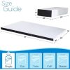 10 Inch Mattress Base Foam Mattress ,Removable Soft Cover,Twin mattresses for Bed Frame, Bunk Bed, Trundle, Daybed，White
