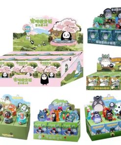 Multiple Styles Hayao Miyazaki Anime Fairy Tale Elves Scene Version Blind Box Figurine Furniture Student Gift Wholesale