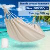 Ultra-Light Travel Camping Hammock 300kg Load Capacity Breathable Quick-Drying Parachute Nylon  Included Outdoor Indoor Garden