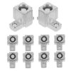 N80D 10Pcs/Set PS5 L2 R2 Trigger Button Spring Metal Replacement R2 L2 Trigger Buttons Component for PS5 Controller Parts