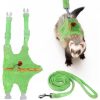 Summer Cat Dog Harness Lead Leash Adjustable Vest Polyester Mesh Breathable Harnesses Reflective for Small Dog Cat Lesah