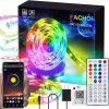 16.4ft Smart LED Strip Lights WiFi LED Lights Strip Work with Alexa and Google Assistant RGB 16 Million Colors with App Control