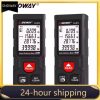 Pracmanu 30m Mini Laser Distance Meter High Precision Digital Laser Rangefinder Usb Rechargeale Construction Tool