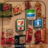 New Home Accessories Japan 711 Family Lawson Light Sign Fridge Magnets Creative Miniature DIY Magnetic Decorations