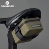 Bicycle Saddle Bag Rain Proof  Rear Seat Tube Pannier Reflective Cycling Storage Tail Pouch Rear Dry Pack 0.5L Capacity
