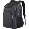 Mens BackPack LargeCapacity Simple Fashion Travel Female Student ComputerBag