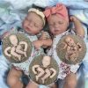 50CM Loulou Bebê Reborn Doll Kits Unpainted/Painted Sleeping/Open Eyes Reborn Baby Unassembled Doll Kit Toy Kit Bebé Reborn