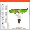 VEVOR 9-Activities Crocodile Kids Busy Hanging Board Toy Montessori Early Learning Puzzle Decor Panels Toys for Children Gifts