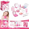 Play Makeup Toy Model - Lipstick and Eyeshadow Kit, Girl Princess Makeup Set，Birthday Gift, Pretend Play, Can't Really Makeup
