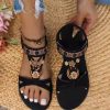 Spring Women Pumps Flock Sweet Thick High Heels Ankle Strap Female Platform Classic Round Toe Dress Cute Shoes Ladies Footwear