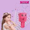 Portable Children's Diamond Drill Machine Toy for Pretend Play Beauty Salon Role-Playing Educational Fun