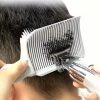 T9 LCD Electric Hairdresser Oil Shaving Head Electric Pusher Carving Electric Pusher Clipper Hair Precision Trimmer for Men Care
