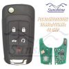 KEYYOU For Citroen C2 C3 C4 C5 C6 C8 3 Buttons Flip Remote Car Key Case Cover Shell Fob VA2 Blade CE0523