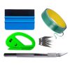 Yellow Auto Car Light Headlight Taillight Tint Vinyl Film Sticker Easy Stick Motorcycle Waterproof Film Diy Whole Car Decoration