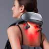 5pcs set Neck Back Massager Sticker EMS Pulse Mini Electric Massage for Shoulder Leg Cervical Body Muscle Stimulator Relief Pain