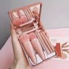 100PCS Disposable Eyelash Brushes Tubes With Lash Mascara Wands Sparkling Lash Spoolies Brush Container Dust-proof Makeup Tool
