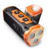 Mini Dog Deterrent Electronic Dog Repeller Ultrasonic Dog Repeller with LED Effective for Dogs Anti-barking Training Device