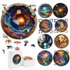 Exquisite 3D Universe Fantasy Wooden Jigsaw Puzzle for Adults and Kids - Montessori Games and Animal Toy - Birthday Gift Idea