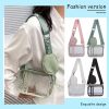 Upgraded Version Crossbody Bag New Trendy Dumpling Bag Lightweight Small Body Bag Underarm Bag Single Shoulder Canvas Bag