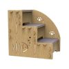 Dog House Dog Stairs Pet 2/3/4 Steps Stairs for Small Dog Cat Pet Ramp Ladder Anti-slip Removable Dogs Bed Stairs Pet Supplies