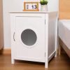 XL 60/50CM Stainless Steel Litter Box With Lid High Side Large Litter Box Suitable For Large and Small Cats Does Not Absorb Odor