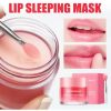 Lip Pink Lightening Cream Remove Black Dark Scrub Exfoliating Brighten Lip Balm Bleaching Essence Anti-Aging Repair Lip Care