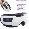 Hot Compress and Massage Eye Mask Electric Heated Eye Massager for Relieve Eye Strain Dark Circles Sleeping Mask Eyeshades
