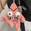 Moving Patrick Star Jiyikawa Bear Usaqi Pendant Movable Doll 22cm Funny Decompression Doll Plush Decoration Soft Stuffed Gift