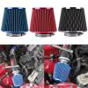 3" 76mm Air Intake Pipe Universal Aluminum alloy intake pipe Kit Turbo direct cold air Filter injection system