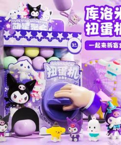 6/12/16pcs children's new DIY egg twisting machine blind box toy Sanrio surprise mini claw doll game machine toy children's gift