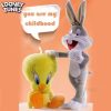Big Looney Tunes Bugs Bunny Plush Toy Tweety Bird Bunny Anime Cartoon Movie Plushies Stuffed Doll Toys Gift