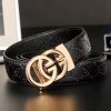 Business Men belt Casual Fashion Luxury Designer Famous Brand Automatic G Buckle Women belts Leather Belt for Men Male Jeans