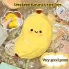 Soft handmade rubber banana toys slow rebound pressure relief food clip compression toys toys for children's holiday gift