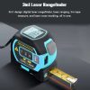 ARTBULL Golf Laser Rangefinder 1000M 650M Telescope with Flag-Lock Slope Pin Distance Meter for Hunting Monocular