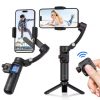 Selfie Stick Gimbal Stabilizer Mobile Phone Video Wireless Bluetooth remote Tripod for Smartphone Live Vertical Shooting Bracket
