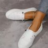 Couple Anti-Slip Slides with Double Buckle round Toe Home Slippers for Women Outdoor Wear Comfortable Matching Slippers
