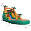 Inflatable pool Inflatable Summer Outdoor  Air Bounce Water amusement Play Equipment Inflatble Water Double Slide Bubble Ball
