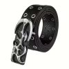 New Stylish Y2K Hollow PU Leather Fashion Punk Belt For Men Women-Trendy Accessory For Gift Giving，Neutral Waist Belts Plus Size