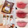 Honey Peach Lip Balm Color Change Lipstick Lips Plumper Moisturizing Hydrating Nourishing Beauty Lips Skin Carae Cosmetics