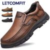 Fashion Khaki Casual Shoes For Men Suede Leather Loafers Men Platform Slip-on Men's Driving Shoes Lightweight Leisure Men Shoes