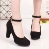 New Summer Fashion Comfortable Round Toe Thick Sole Solid Color Casual Sports Shoes Mesh Breathable Open-toe Sandals for Women